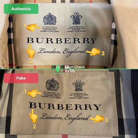 how to tell burberry fake|burberry trench authenticity check.